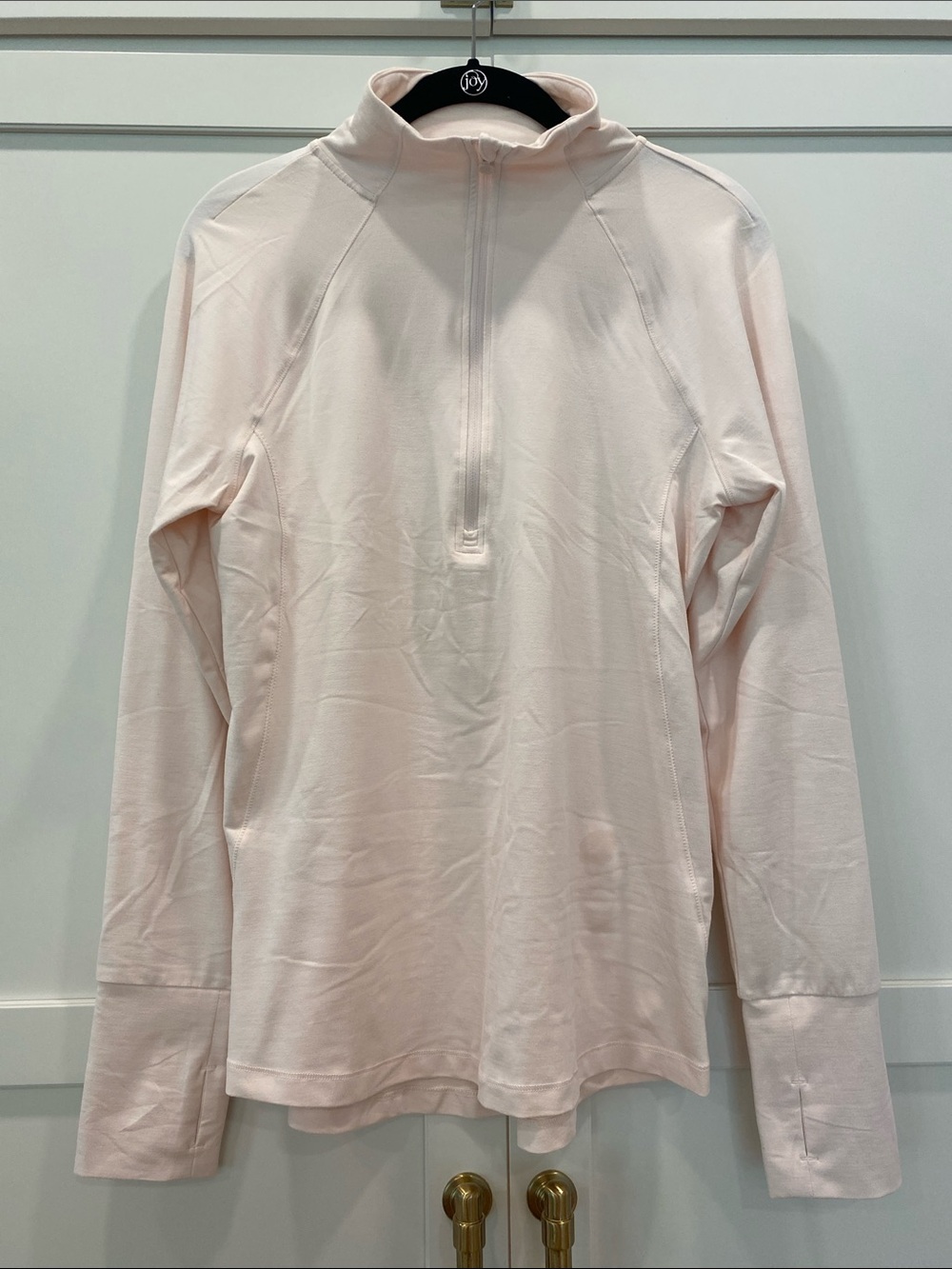 Apana Pale Pink Active Tee with Subtle Logo
